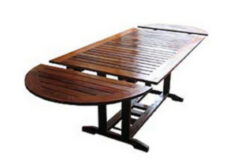 Mesa RECTANGULAR CON EXTENSIONES 150-210x100